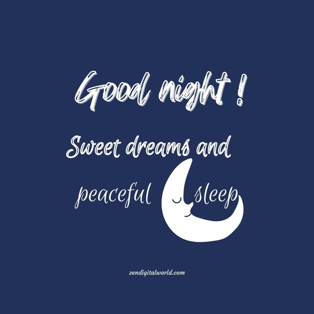 good night messages 2