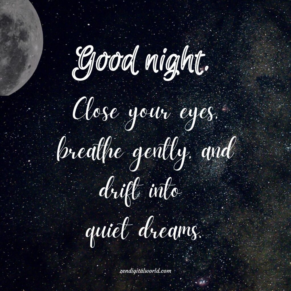 good night messages 3