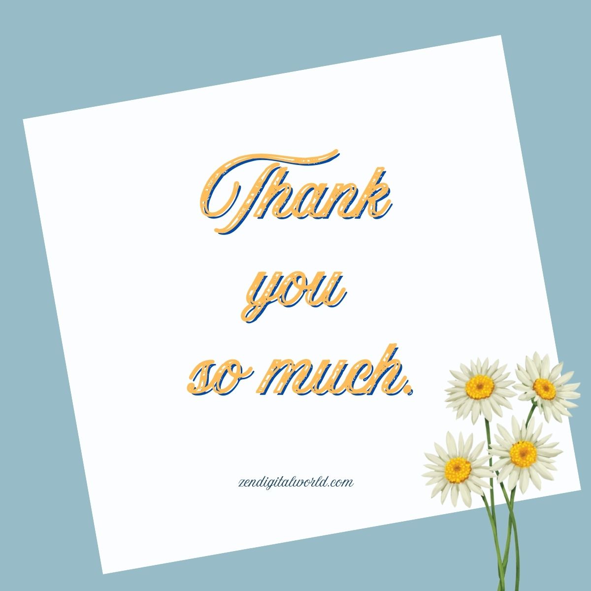Thank you messages