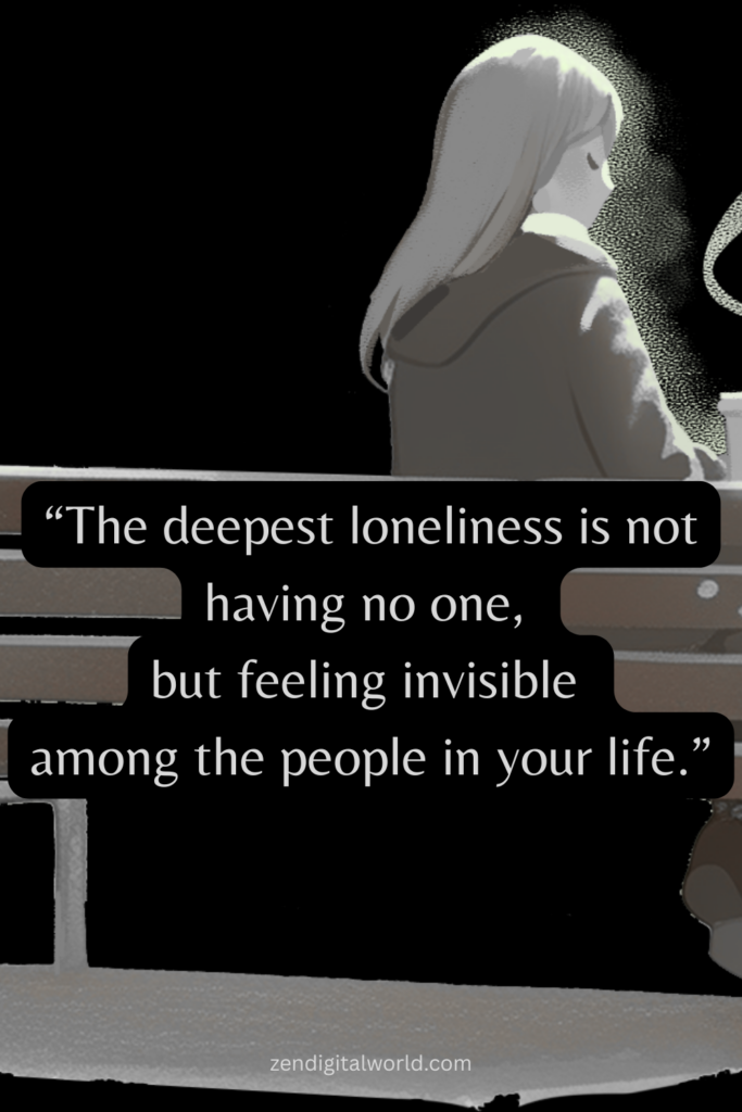 loneliness quote image