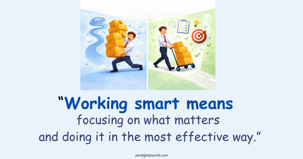 work smart not hard image 3