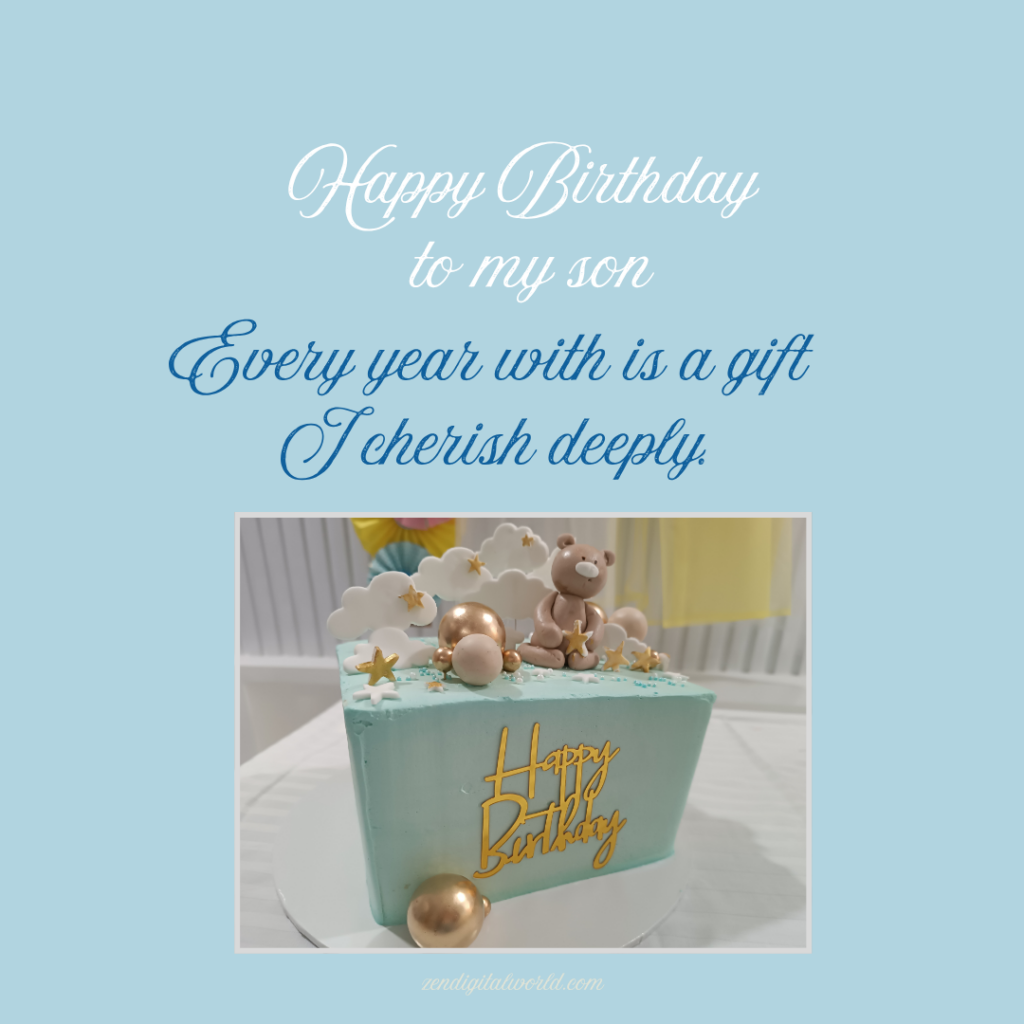 birthday wishes son 1