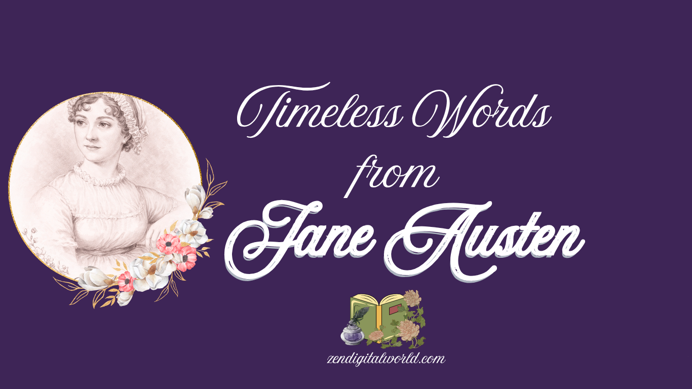 Jane Austen Quotes 1 jane austen hero image