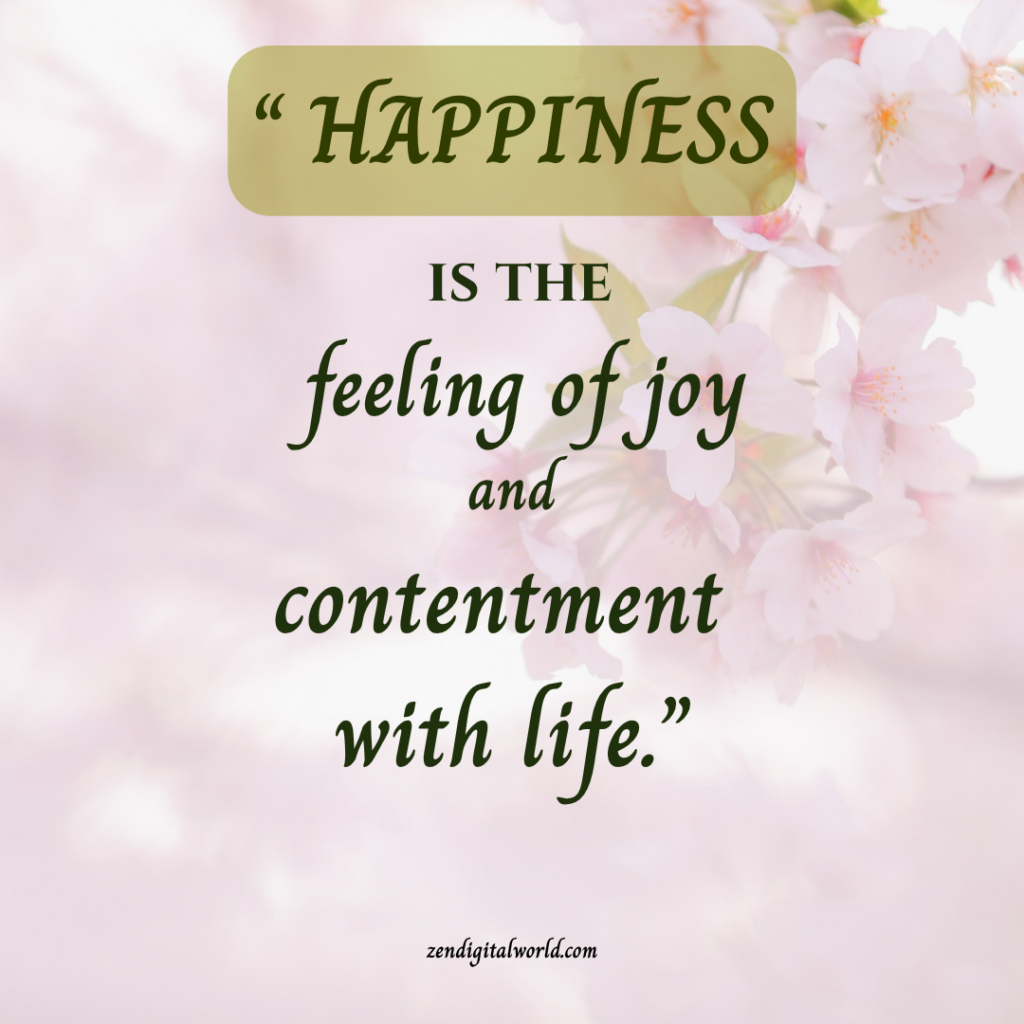 My Thoughts on Happiness 6 Inspirational quote about happiness